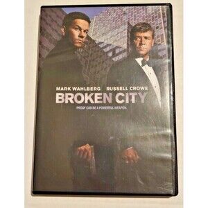 Broken City DVD Canadian import, Russel Crowe, Mark Wahlerg